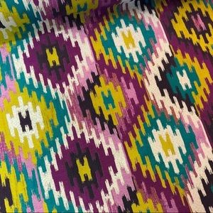 Hupa Beet Woven Bohemian Tapestry Fabric